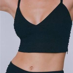 Beaded Paloma Wool Cropped top “Lex”